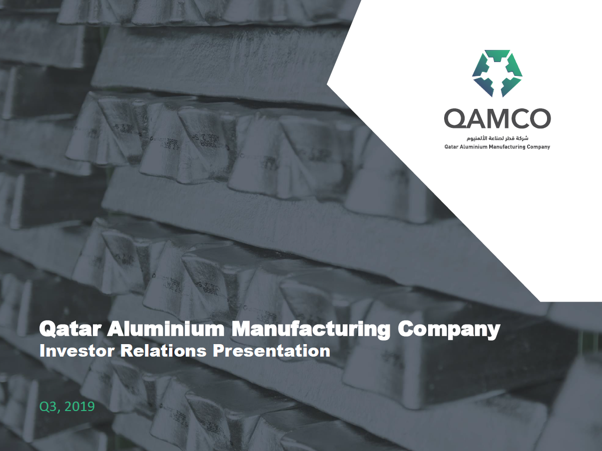 Investor Relations Presentation - Q3 2019
